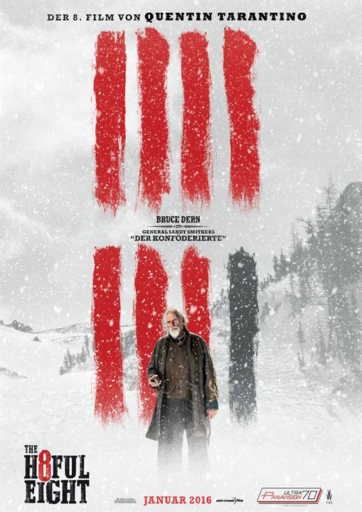 The Hateful 8 : Kinoposter