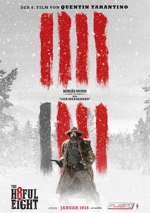 The Hateful 8 : Kinoposter