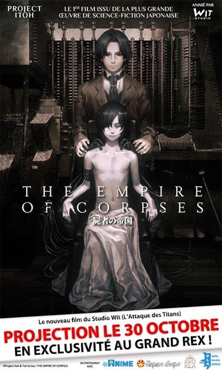 The Empire Of Corpses : Kinoposter