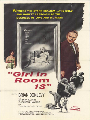 Girl in Room 13 : Kinoposter