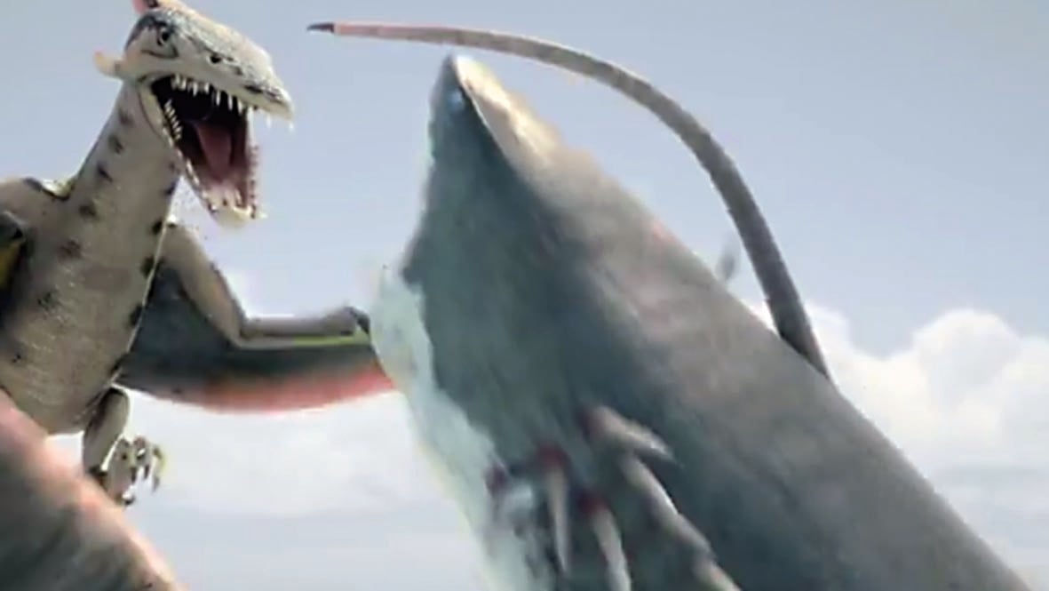 Sharktopus Vs Pteracuda - Kampf der Urzeitgiganten : Bild