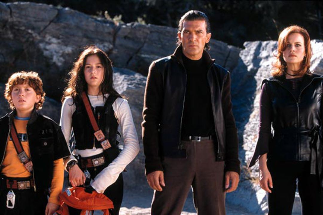 Spy Kids 2 - Die Rückkehr der Superspione : Bild Carla Gugino, Antonio Banderas, Alexa PenaVega, Daryl Sabara