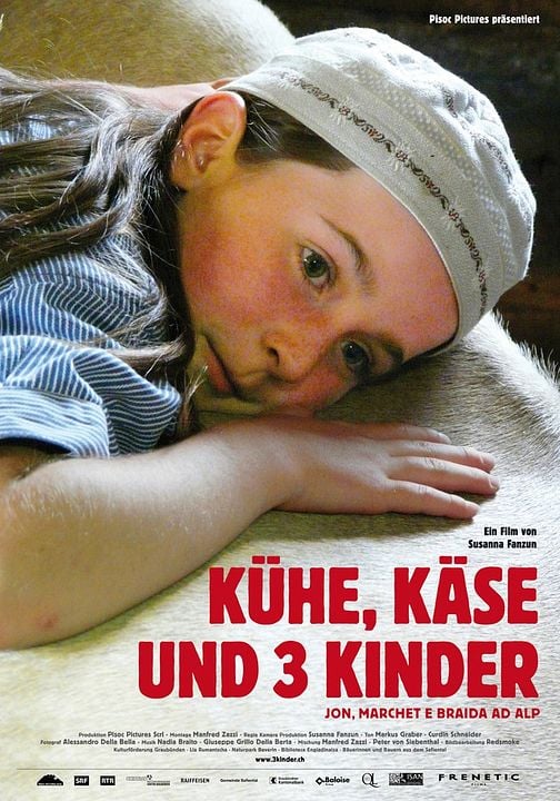 Kühe, Käse und 3 Kinder : Kinoposter