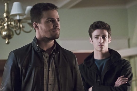 Arrow : Bild Stephen Amell, Grant Gustin