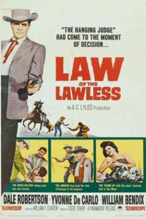 Das Gesetz der Gesetzlosen : Kinoposter