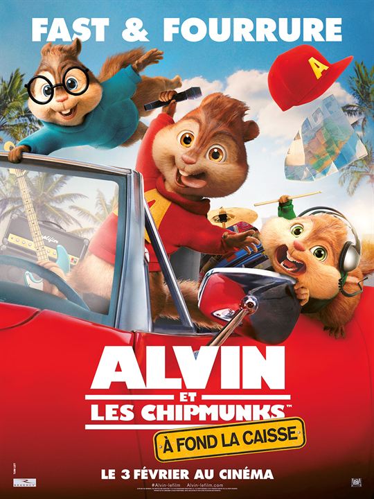 Alvin und die Chipmunks: Road Chip : Kinoposter