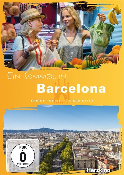 Ein Sommer in Barcelona : Kinoposter