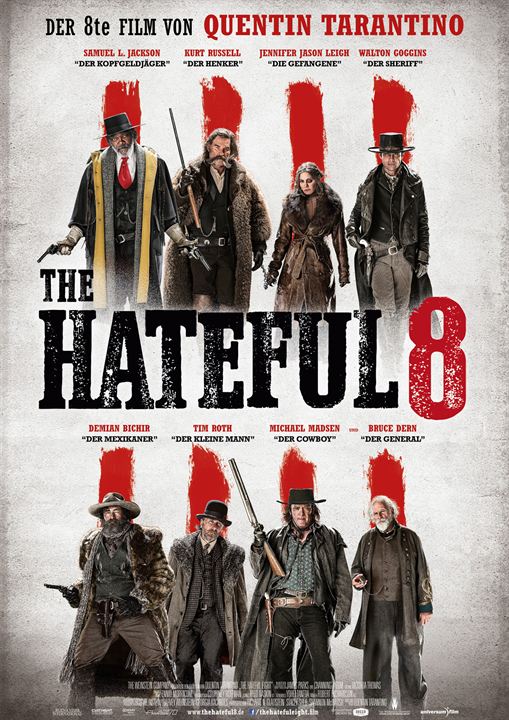 The Hateful 8 : Kinoposter