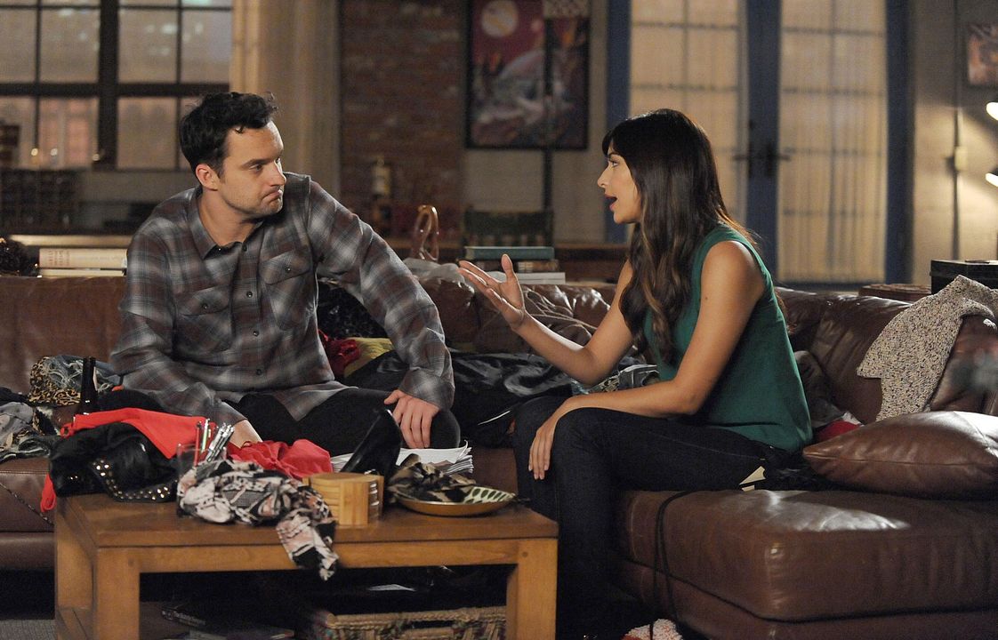 New Girl : Bild Jake Johnson, Hannah Simone