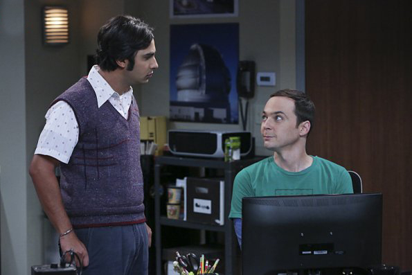 The Big Bang Theory : Bild Jim Parsons, Kunal Nayyar