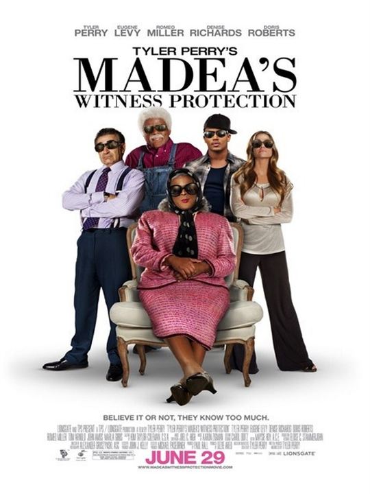 Madea's Witness Protection : Kinoposter