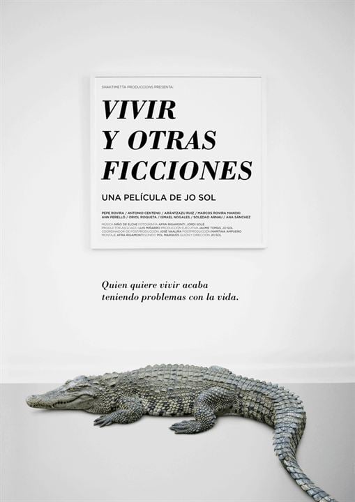 Vivir y Otras Ficciones : Kinoposter