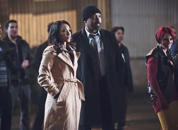 The Flash : Bild Candice Patton, Jesse L. Martin