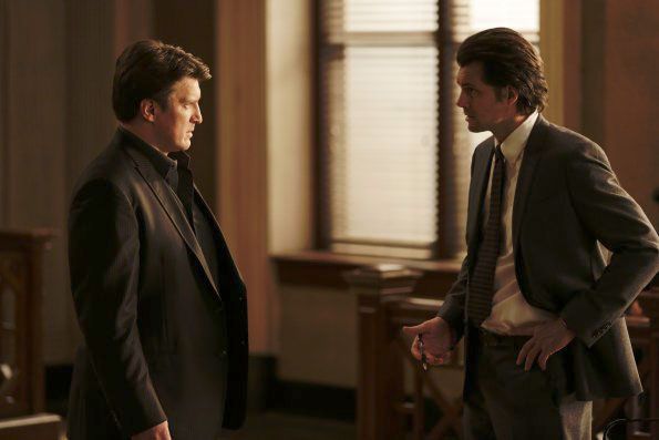 Castle : Bild Kristoffer Polaha, Nathan Fillion