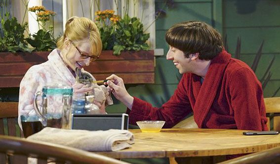 The Big Bang Theory : Bild Melissa Rauch, Simon Helberg