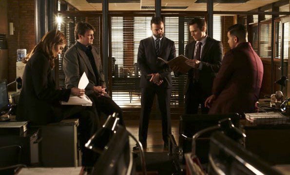 Castle : Bild Stana Katic, Jon Huertas, Seamus Dever, Nick Tarabay, Nathan Fillion