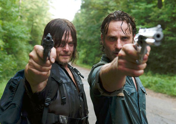 The Walking Dead : Bild Norman Reedus, Andrew Lincoln