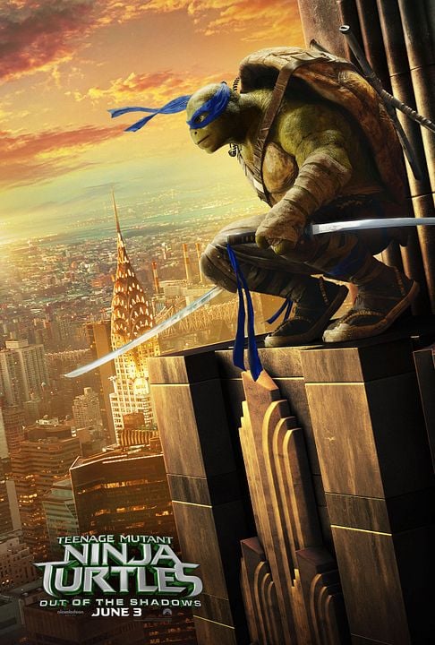 Teenage Mutant Ninja Turtles 2: Out Of The Shadows : Kinoposter