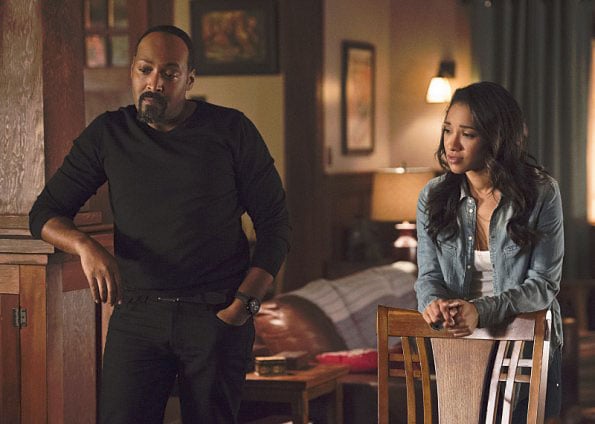 The Flash : Bild Jesse L. Martin, Candice Patton