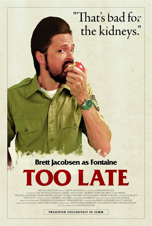 Too Late : Kinoposter