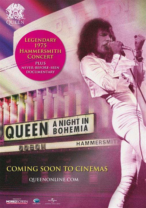 Queen - A Night in Bohemia : Kinoposter