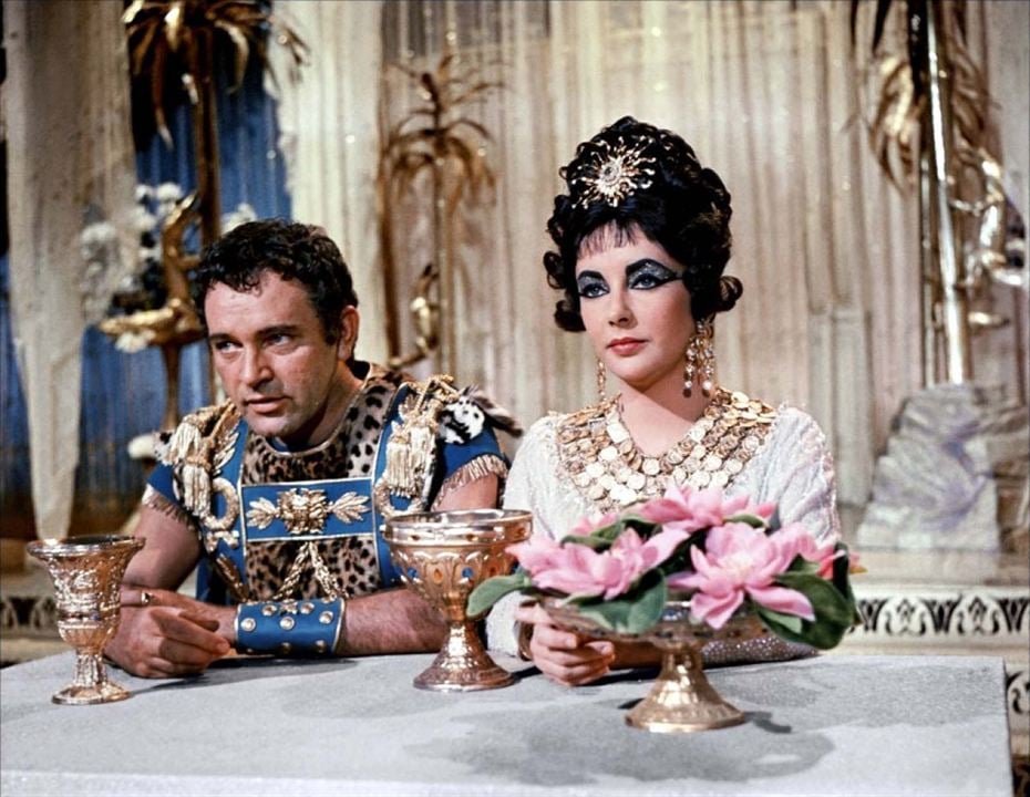 Cleopatra : Bild Richard Burton, Elizabeth Taylor