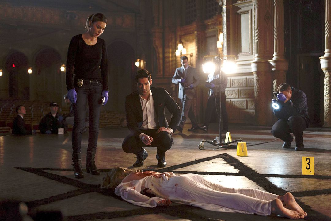 Lucifer : Bild Tom Ellis, Lauren German