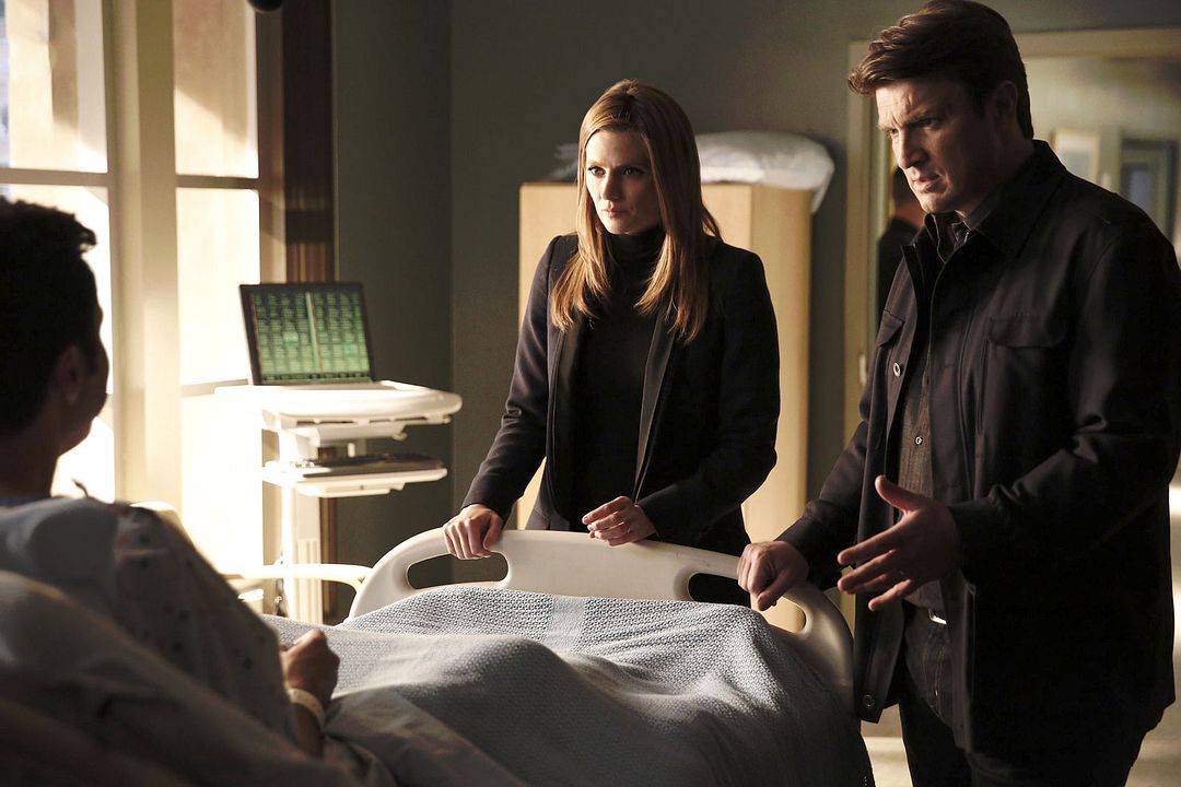 Castle : Bild Stana Katic, Nathan Fillion