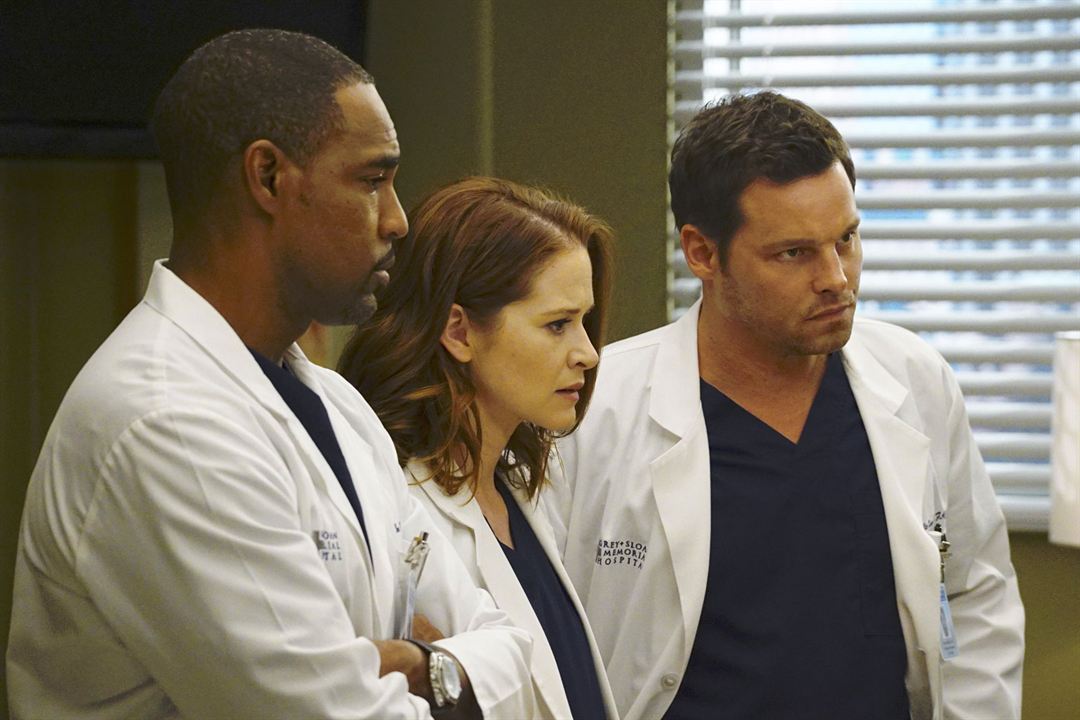Grey's Anatomy - Die jungen Ärzte : Bild Justin Chambers (I), Sarah Drew, Jason George (II)