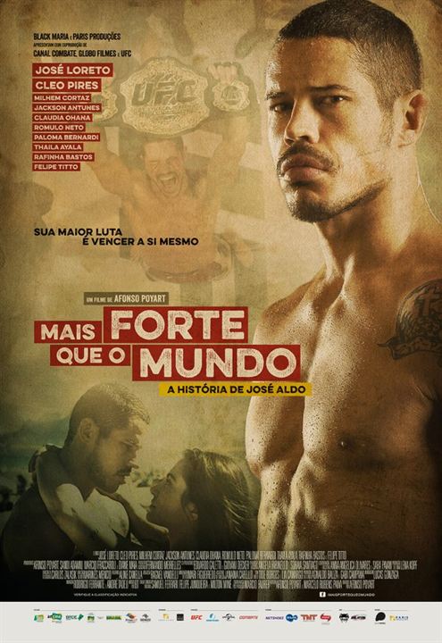 Mais Forte que o Mundo - A História de José Aldo : Kinoposter