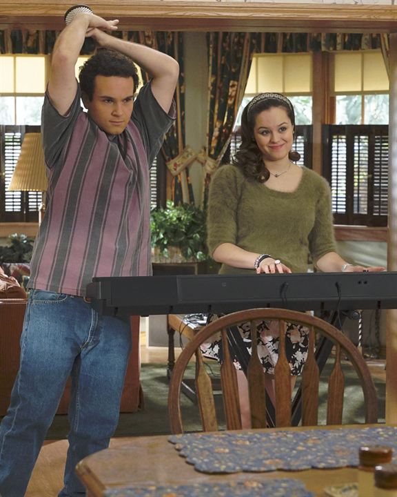 Die Goldbergs : Bild Hayley Orrantia, Troy Gentile