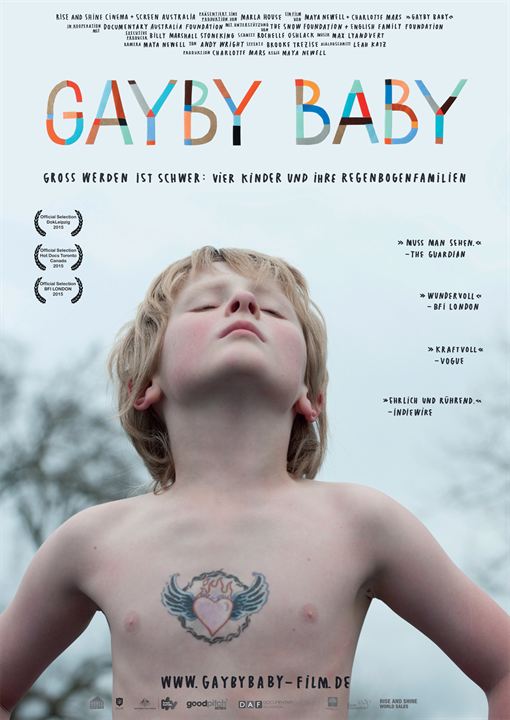 Gayby Baby : Kinoposter