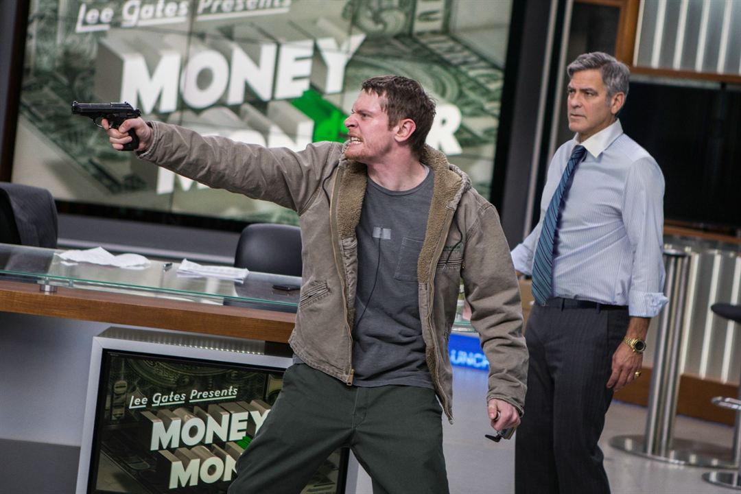 Money Monster : Bild George Clooney, Jack O'Connell