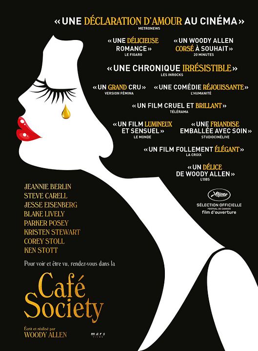 Café Society : Kinoposter