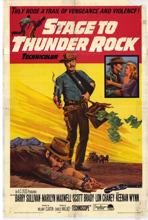 Postkutsche nach Thunder Rock : Kinoposter