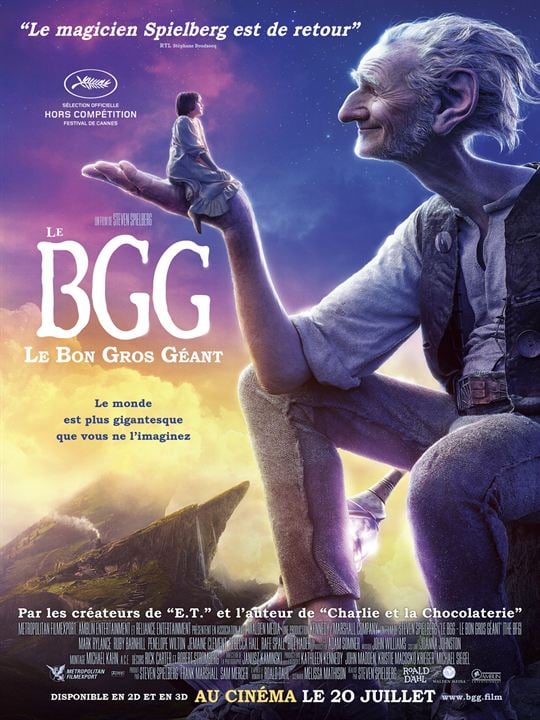 BFG - Big Friendly Giant : Kinoposter