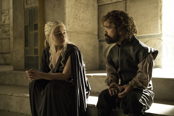 Game Of Thrones : Bild Emilia Clarke, Peter Dinklage