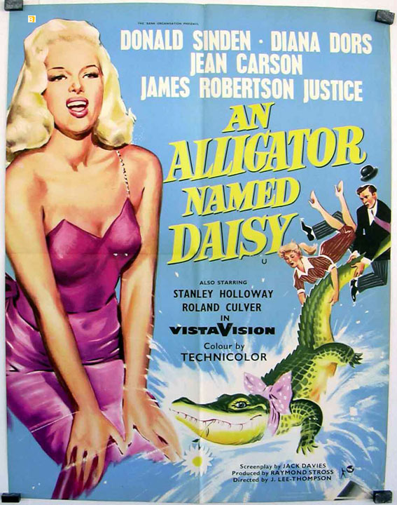 Ein Alligator namens Daisy : Kinoposter