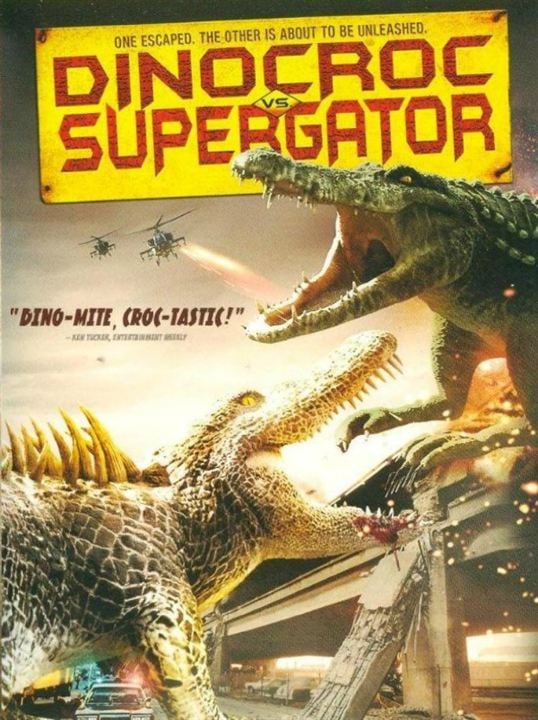 Dinocroc vs. Supergator : Kinoposter