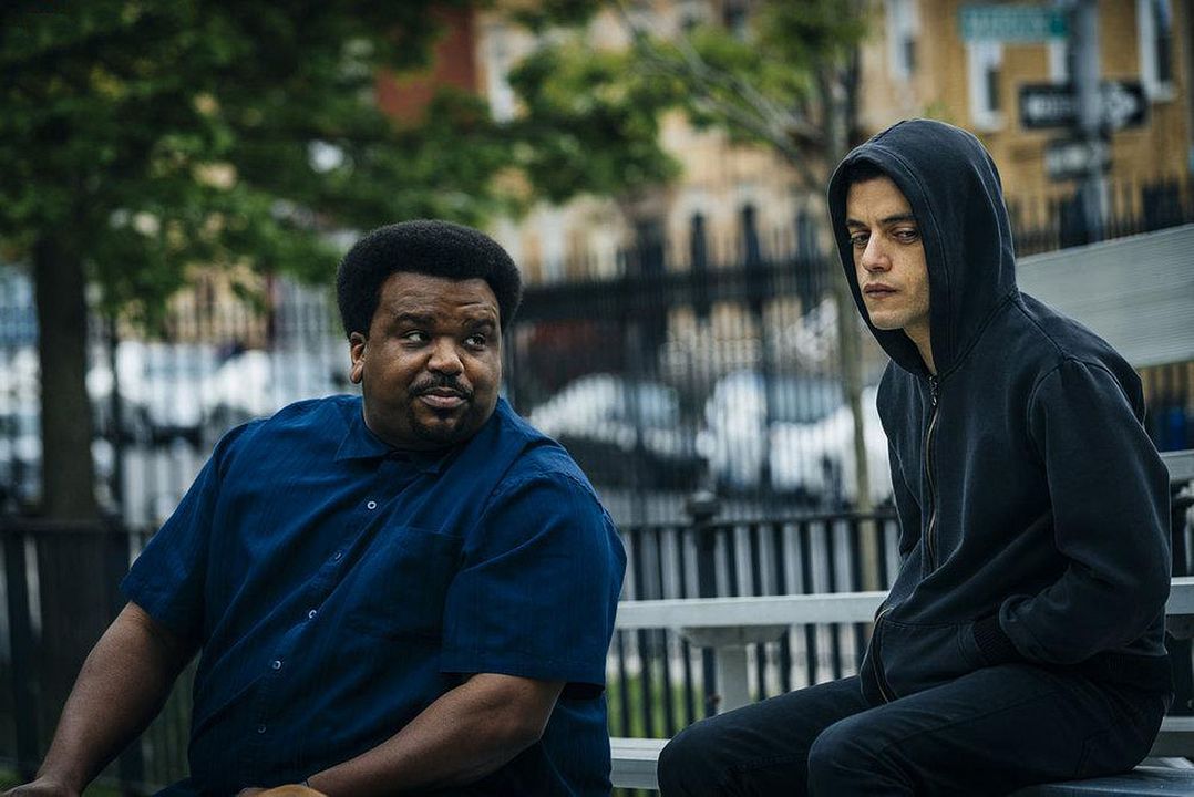 Mr. Robot : Bild Rami Malek, Craig Robinson