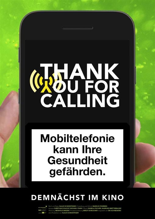 Thank You For Calling : Kinoposter