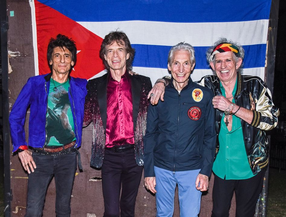 Ciné Music Festival : Rolling Stones in Cuba - Havana Moon - 2017 : Bild The Rolling Stones, Ronnie Wood, Mick Jagger, Keith Richards, Charlie Watts