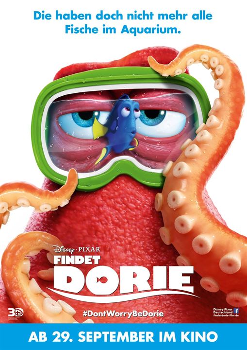 Findet Dorie : Kinoposter