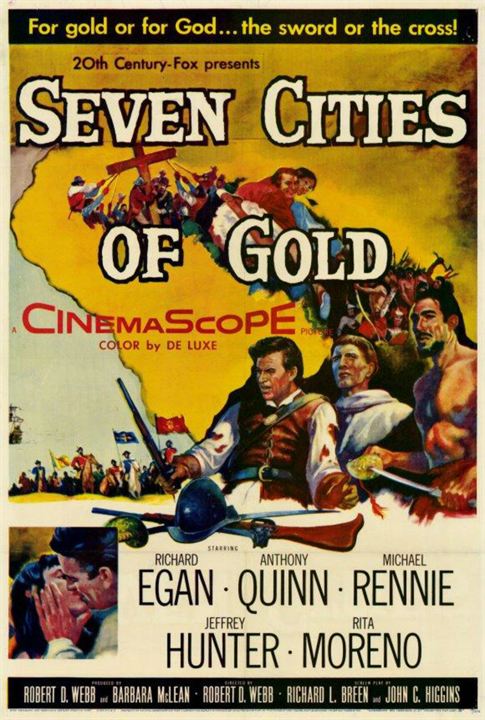 Die sieben goldenen Städte : Kinoposter