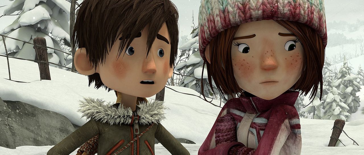 Cleo und die Schneeballschlacht : Bild