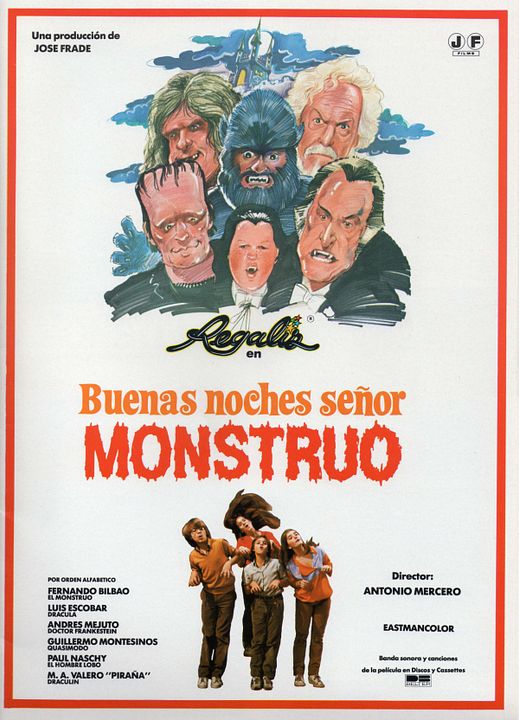 Buenas noches, señor monstruo : Kinoposter