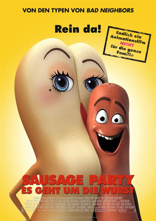 Sausage Party - Es geht um die Wurst : Kinoposter
