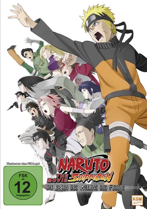 Naruto Shippuden - The Movie 3: Die Erben des Willens des Feuers : Kinoposter