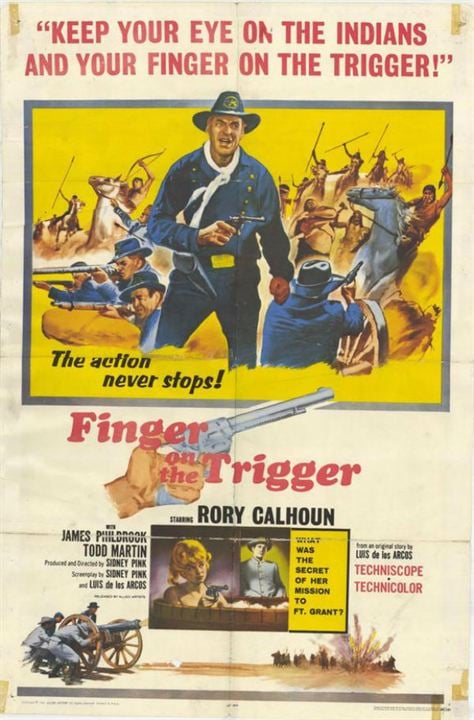 Finger on the trigger : Kinoposter