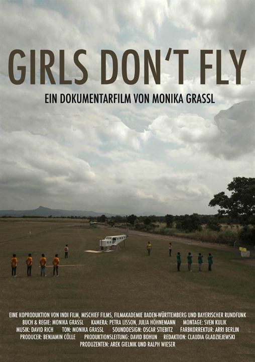 Girls Don't Fly - Träume vom Fliegen : Kinoposter